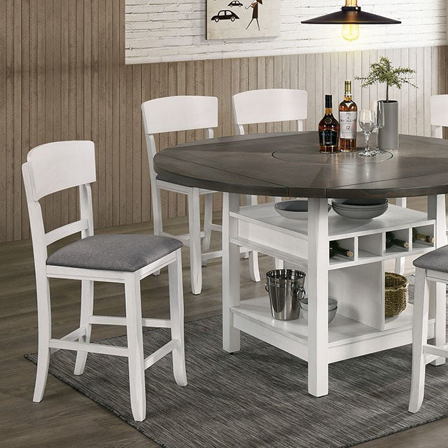 Stacie 7 PC Dining Table Set