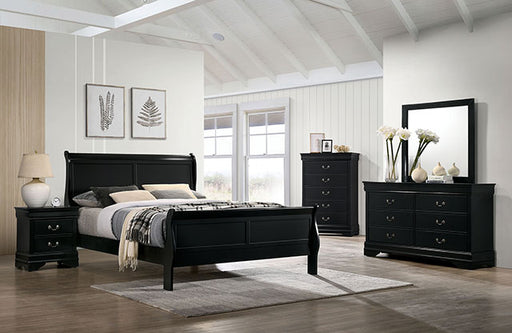 Louis Philippe Queen Bedroom Set - Sweet Furniture (Columbus, Ohio)