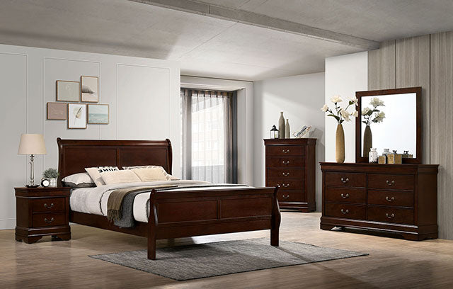Louis Philippe Queen Bedroom Set - Sweet Furniture (Columbus, Ohio)