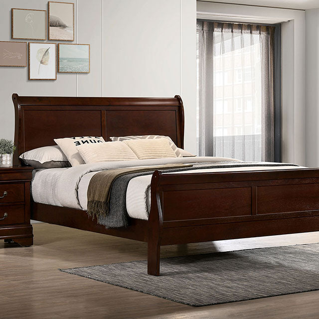 Louis Philippe Queen Bedroom Set - Sweet Furniture (Columbus, Ohio)