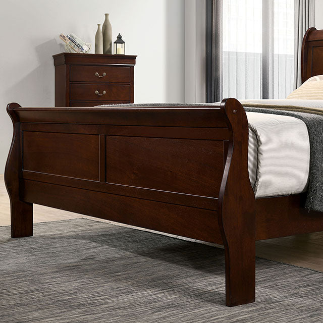 Louis Philippe Queen Bedroom Set - Sweet Furniture (Columbus, Ohio)
