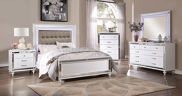 Brachium Queen Bedroom Set Silver - Sweet Furniture (Columbus, Ohio)