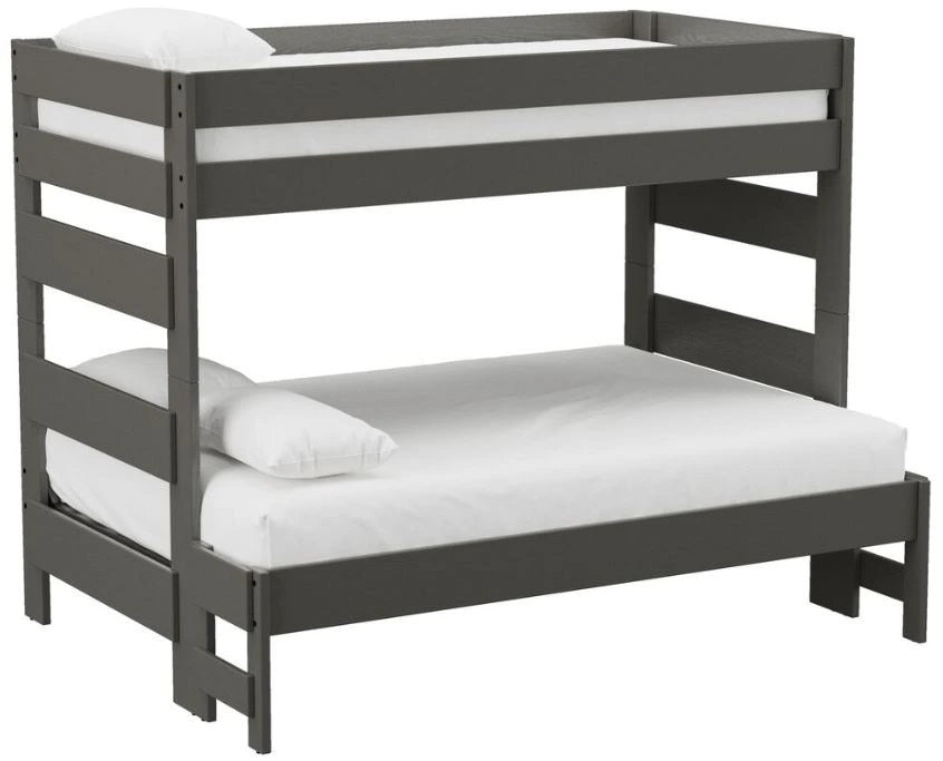 Elements International Cali Kids Twin over Full Bunk Bed in Sleek Gray image