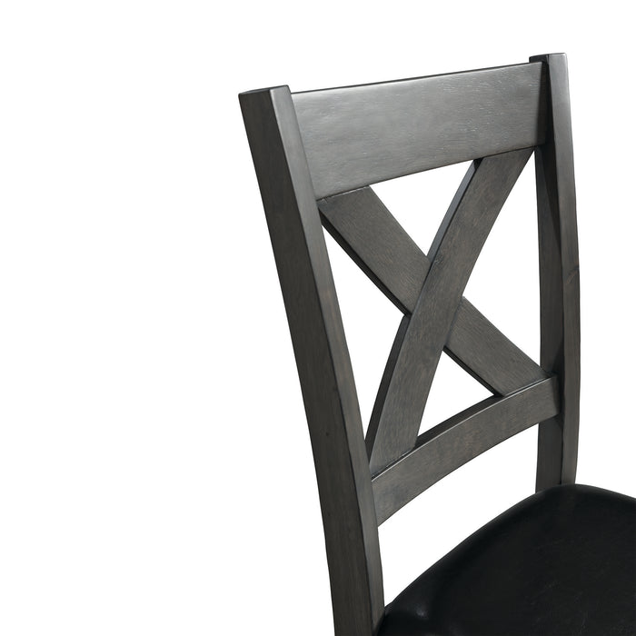 Alex Dining Side Chair Grey (2 PER PACK) - Sweet Furniture (Columbus, Ohio)