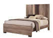 Crown Mark Furniture Rangley Queen Panel Bed in Brown B6830-Q image