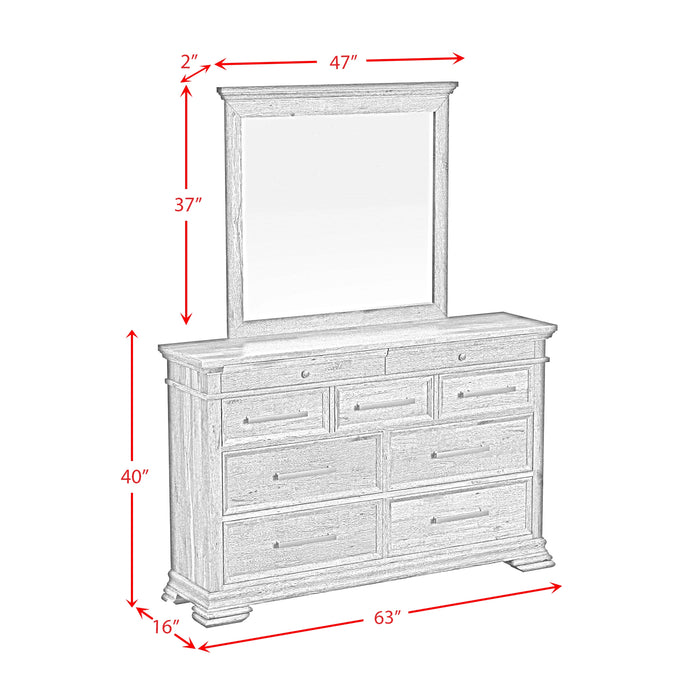 Park Ridge Panel Bedroom Set in Charcoal