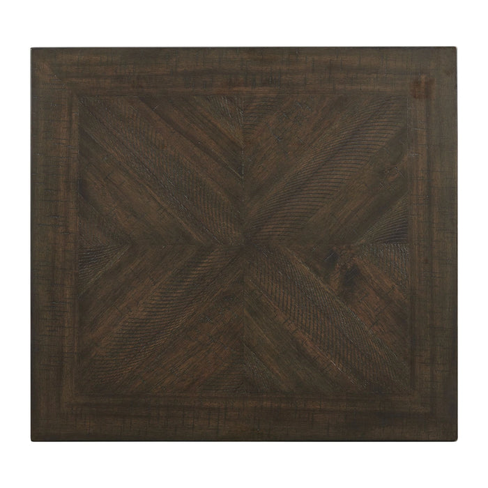 Colorado Occasional End Table w/USB/Power Charcoal