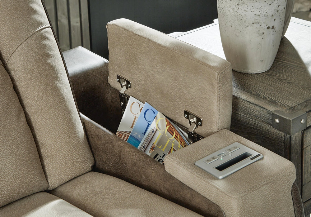 Next-Gen DuraPella Power Reclining Loveseat with Console