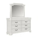 Lyndhurst Landscape Mirror- Vintage White