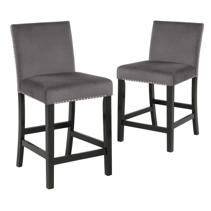 Celeste Counter Chair-Gray (2 Per Carton)