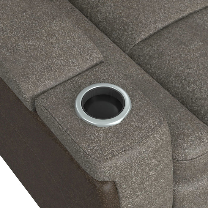 Lantana Power Motion Recliner with Power Headrest, Led, Wireless Charger and Cup Holder