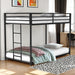 Rothwell Metal Bunk Bed Twin/ Full - Sweet Furniture (Columbus, Ohio)