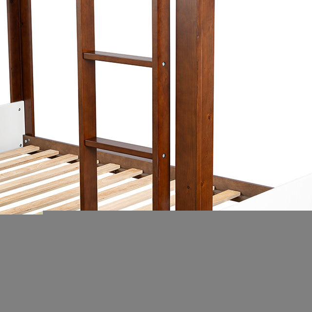 Terri Twin/Twin Bunk Bed+Mattress - Sweet Furniture (Columbus, Ohio)