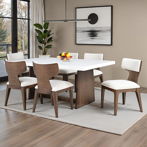 Caerwys 7 Pc Dining Table Set - Sweet Furniture (Columbus, Ohio)