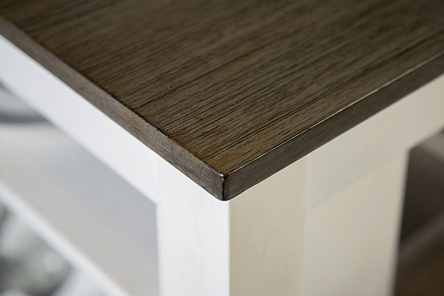 Lescles 3 Pc Counter Ht Set (1 Table + 2 Chairs) - Sweet Furniture (Columbus, Ohio)