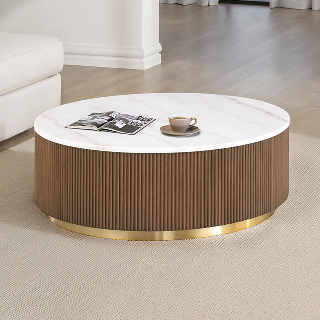 Virden Round Cocktail Table - Sweet Furniture (Columbus, Ohio)
