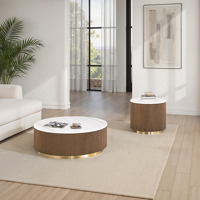 Virden Round Cocktail Table - Sweet Furniture (Columbus, Ohio)