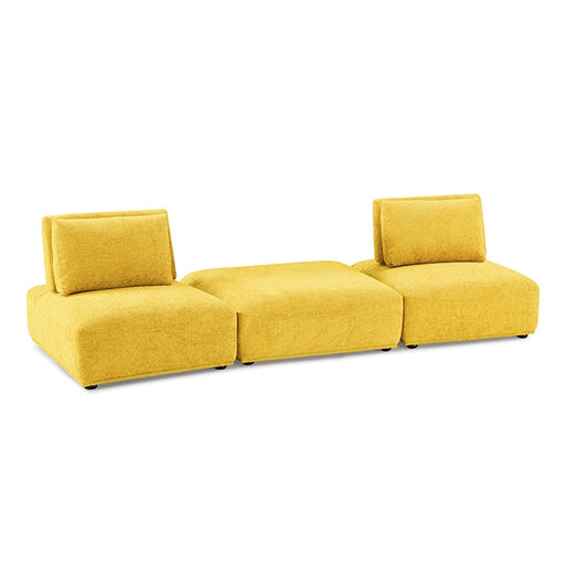 Stavanger 2-Seater w/ Square Ottoman - Sweet Furniture (Columbus, Ohio)