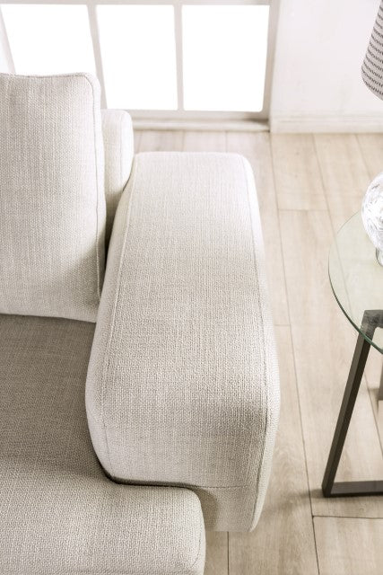 Baerum Sectional, Left & Right Chaise Beige & Gray - Sweet Furniture (Columbus, Ohio)
