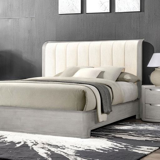 Osterley Queen & E.King Bed Grey & Black - Sweet Furniture (Columbus, Ohio)
