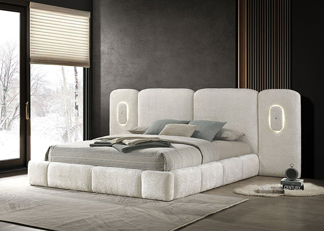 Newhaven E.King Bed - Sweet Furniture (Columbus, Ohio)