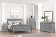 Louis Philippe Queen Bedroom Set - Sweet Furniture (Columbus, Ohio)