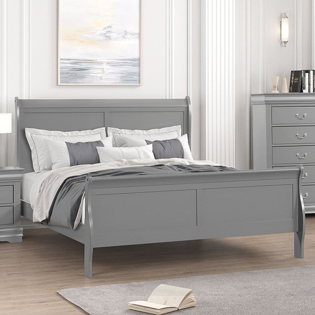 Louis Philippe Queen Bedroom Set - Sweet Furniture (Columbus, Ohio)
