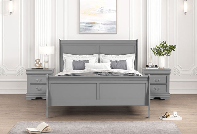 Louis Philippe Queen Bedroom Set - Sweet Furniture (Columbus, Ohio)