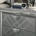 Emmeline 4 & 5 Piece Queen Bedroom Set Gray & White - Sweet Furniture (Columbus, Ohio)