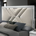 Emmeline 4 & 5 Piece Queen Bedroom Set Gray & White - Sweet Furniture (Columbus, Ohio)