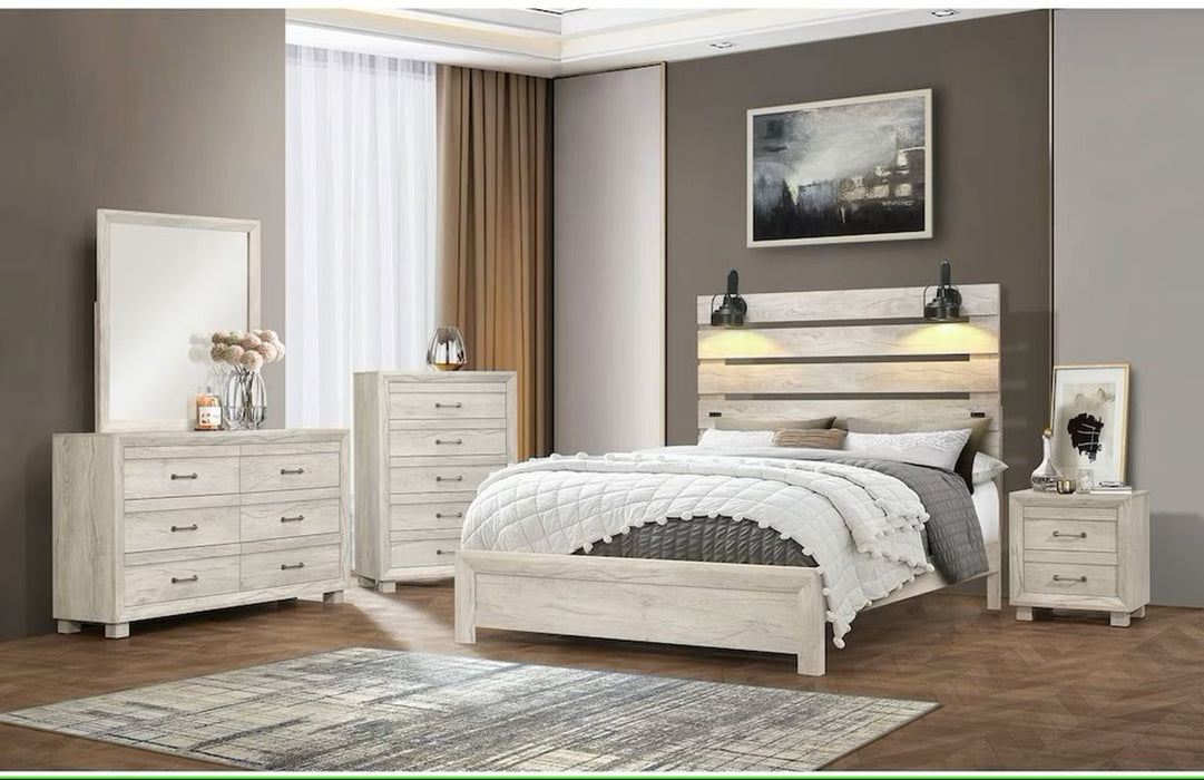 Elements International Fort Worth Dresser in White