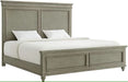 Elements International Kendari Queen Panel Bed in Grey image