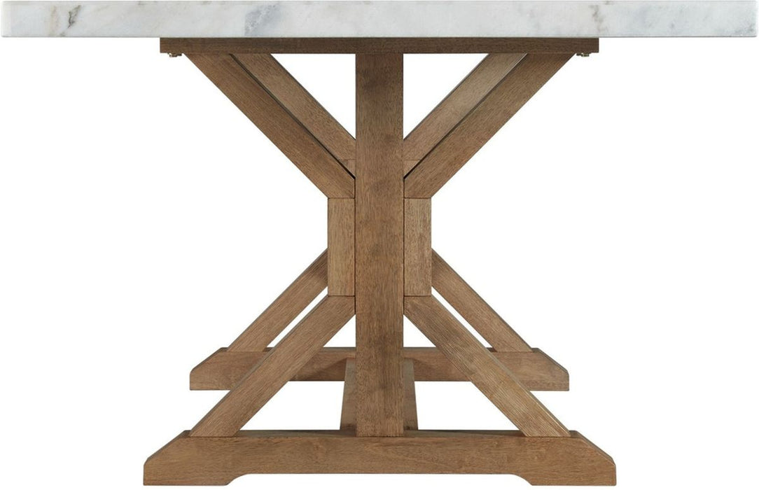 Elements International Lakeview Rectangular Dining Table in Natural CDLW100DTC