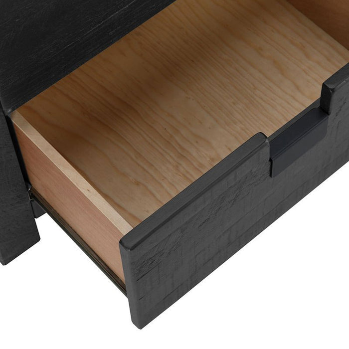 Elements International Vista Nightstand in Grey