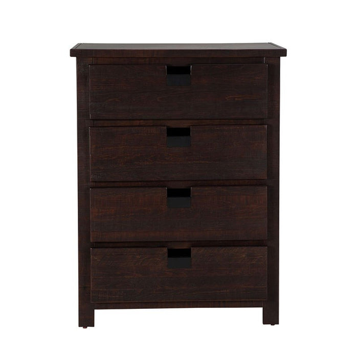 Elements International Vista Chest in Brown