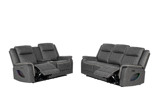 Arturus Power Sofa + Loveseat - Sweet Furniture (Columbus, Ohio)