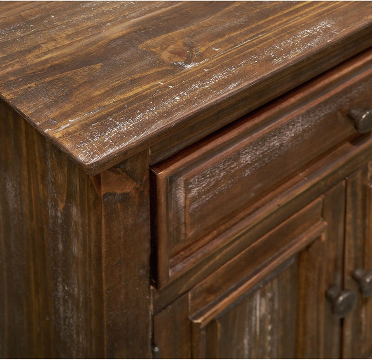 Elements International Olivia Brown 5 Drawer Chest