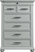 Elements International Slater 7 Drawer Chest in Grey image